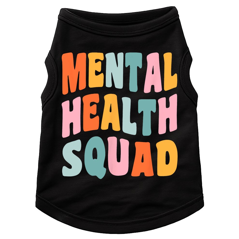 Mental Health Squad Awareness Doggie Tank