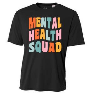 Mental Health Squad Awareness Cooling Performance Crew T-Shirt