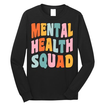 Mental Health Squad Awareness Long Sleeve Shirt