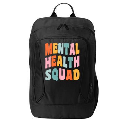 Mental Health Squad Awareness City Backpack