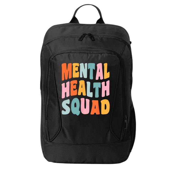 Mental Health Squad Awareness City Backpack