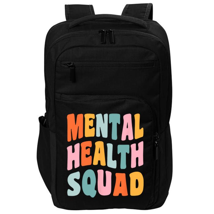 Mental Health Squad Awareness Impact Tech Backpack