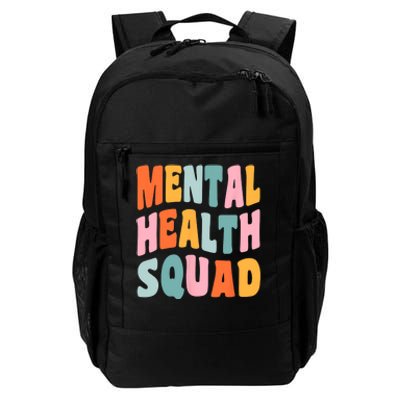 Mental Health Squad Awareness Daily Commute Backpack