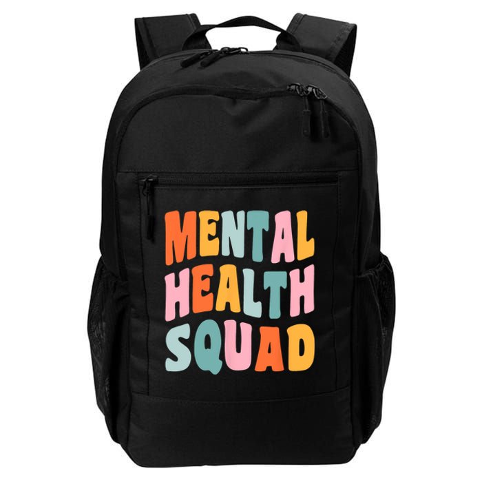 Mental Health Squad Awareness Daily Commute Backpack