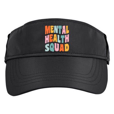 Mental Health Squad Awareness Adult Drive Performance Visor
