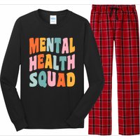 Mental Health Squad Awareness Long Sleeve Pajama Set