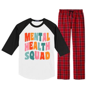 Mental Health Squad Awareness Raglan Sleeve Pajama Set