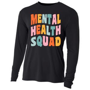 Mental Health Squad Awareness Cooling Performance Long Sleeve Crew