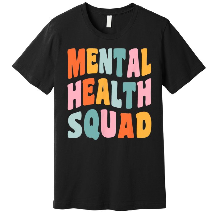 Mental Health Squad Awareness Premium T-Shirt