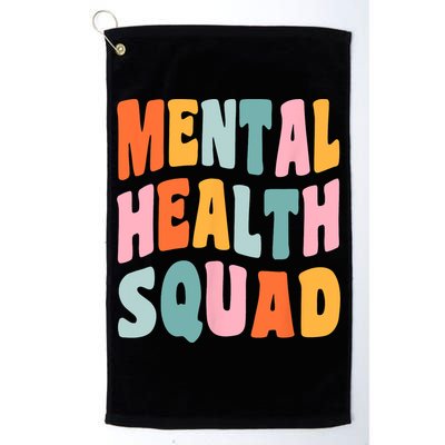 Mental Health Squad Awareness Golf Towel