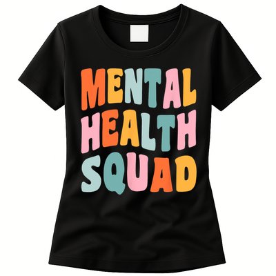 Mental Health Squad Awareness Womens T-Shirt