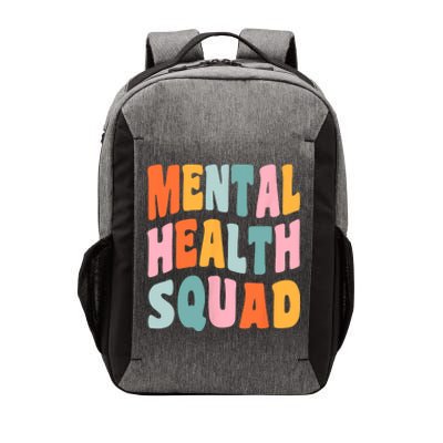 Mental Health Squad Awareness Vector Backpack