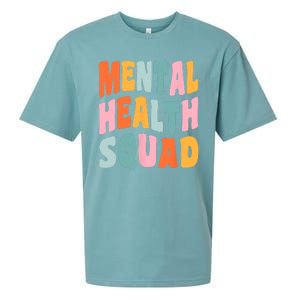 Mental Health Squad Awareness Sueded Cloud Jersey T-Shirt