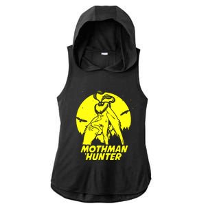 Mothman Hide & Seek Hunter Ladies PosiCharge Tri-Blend Wicking Draft Hoodie Tank