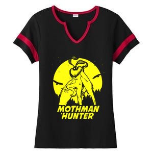 Mothman Hide & Seek Hunter Ladies Halftime Notch Neck Tee