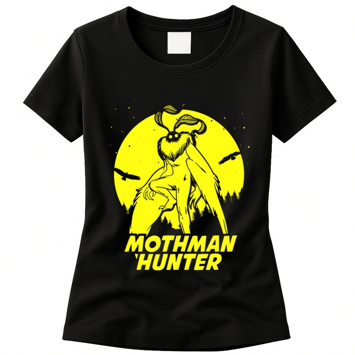 Mothman Hide & Seek Hunter Womens T-Shirt
