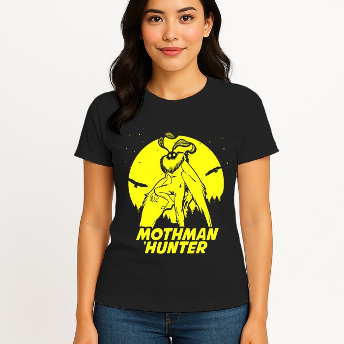Mothman Hide & Seek Hunter Womens T-Shirt