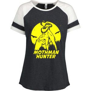 Mothman Hide & Seek Hunter Enza Ladies Jersey Colorblock Tee