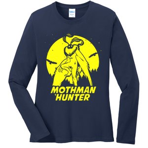 Mothman Hide & Seek Hunter Ladies Long Sleeve Shirt