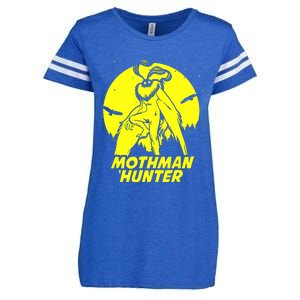 Mothman Hide & Seek Hunter Enza Ladies Jersey Football T-Shirt