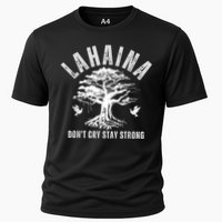 Maui Hawaii Stay Strong Dont Cry Wildfire Lahaina Survivor Cooling Performance Crew T-Shirt