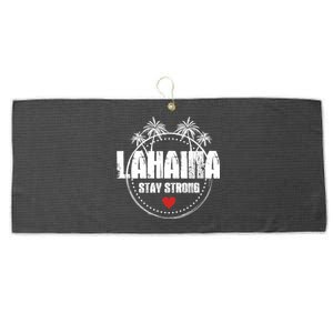 Maui Hawaii Strong Maui Lahaina Large Microfiber Waffle Golf Towel