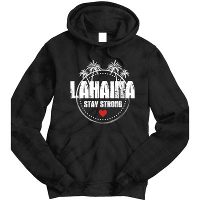 Maui Hawaii Strong Maui Lahaina Tie Dye Hoodie