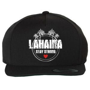 Maui Hawaii Strong Maui Lahaina Wool Snapback Cap