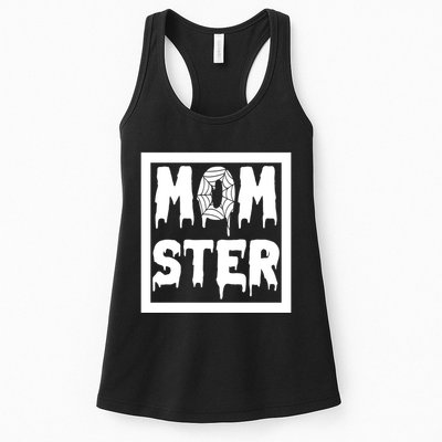 Momster Halloween Spooky Mom Womens Tank Top