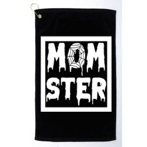 Momster Halloween Spooky Mom Platinum Collection Golf Towel