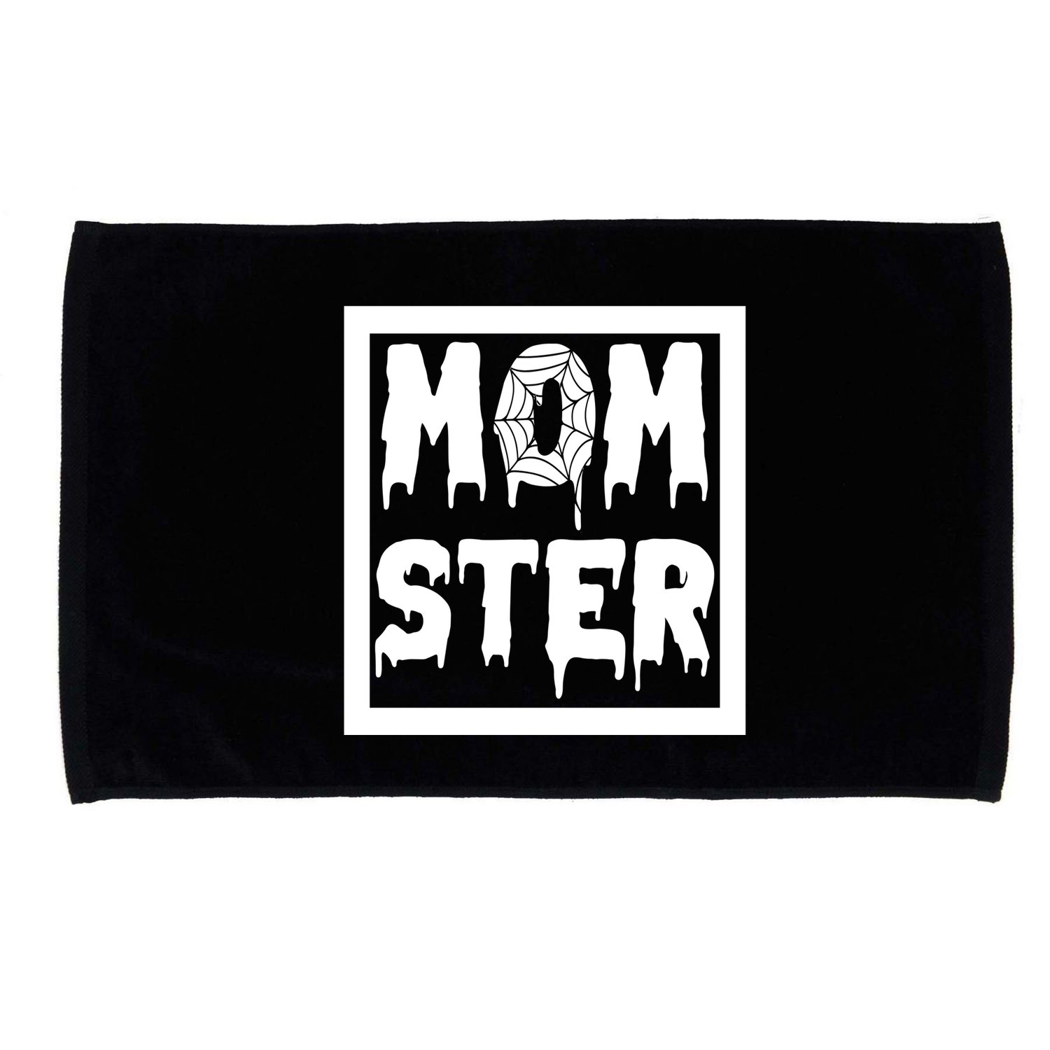 Momster Halloween Spooky Mom Microfiber Hand Towel