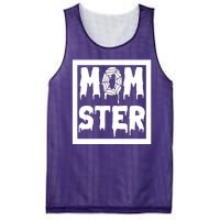 Momster Halloween Spooky Mom Mesh Reversible Basketball Jersey Tank