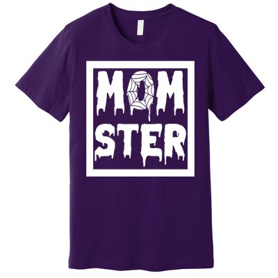 Momster Halloween Spooky Mom Premium T-Shirt