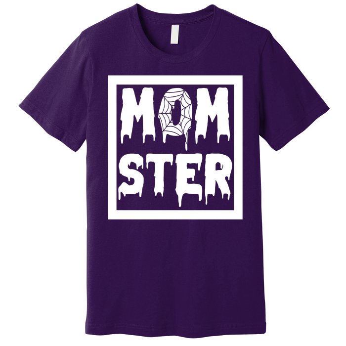 Momster Halloween Spooky Mom Premium T-Shirt