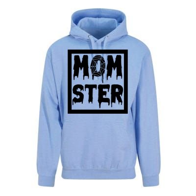 Momster Halloween Spooky Mom Unisex Surf Hoodie