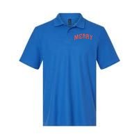 Merry Holiday Season Winter Vibes Christmas Cool Gift Softstyle Adult Sport Polo