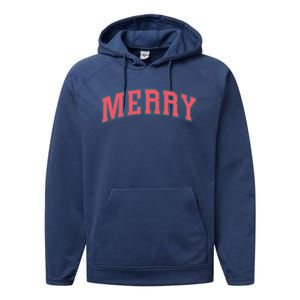 Merry Holiday Season Winter Vibes Christmas Cool Gift Performance Fleece Hoodie