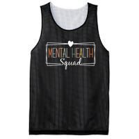 Mental Health Squad Brain Illness Mental Health Awareness Mesh Reversible Basketball Jersey Tank