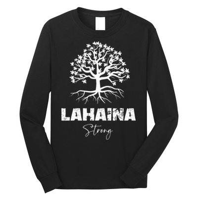 Maui Hawaii Strong Maui Wildfire Lahaina Survivor Long Sleeve Shirt