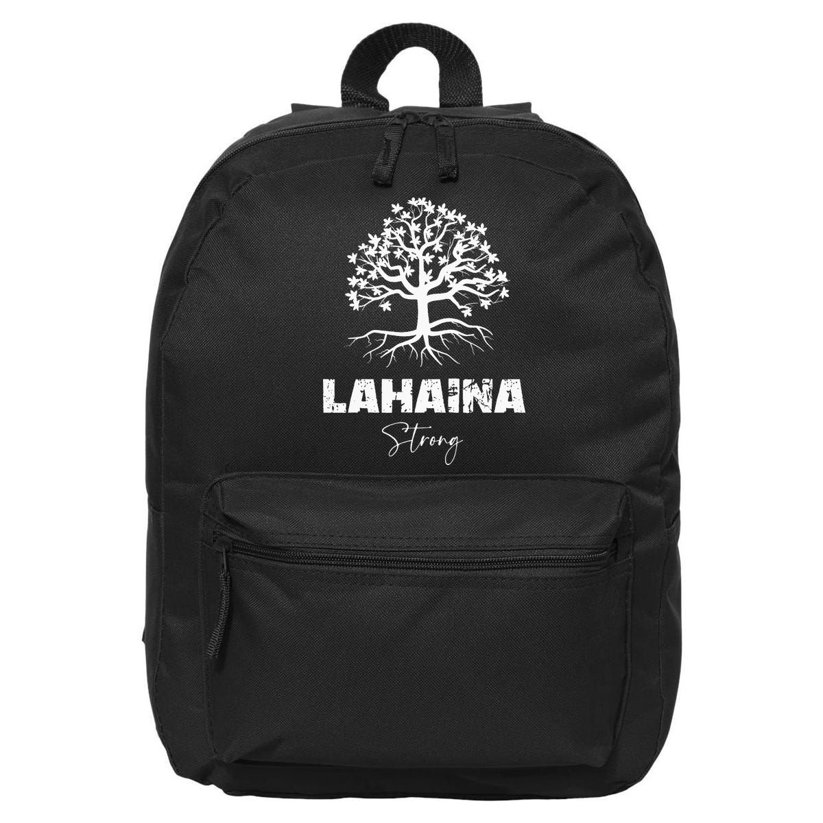 Maui Hawaii Strong Maui Wildfire Lahaina Survivor 16 in Basic Backpack