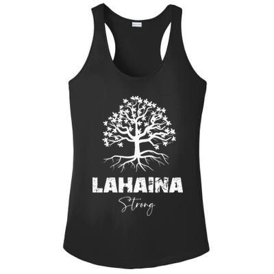 Maui Hawaii Strong Maui Wildfire Lahaina Survivor Ladies PosiCharge Competitor Racerback Tank