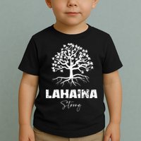 Maui Hawaii Strong Maui Wildfire Lahaina Survivor Toddler T-Shirt