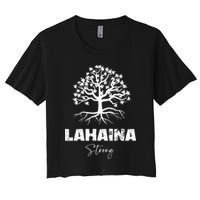 Maui Hawaii Strong Maui Wildfire Lahaina Survivor Crop Top