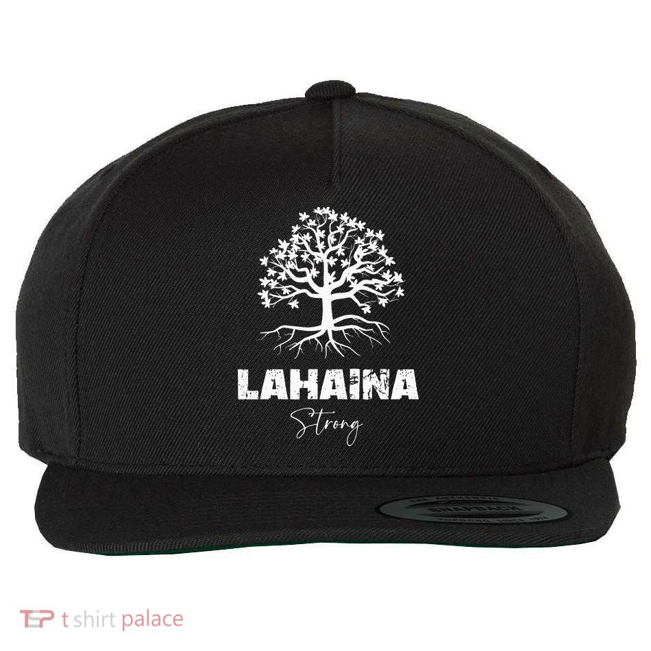 Maui Hawaii Strong Maui Wildfire Lahaina Survivor Wool Snapback Cap