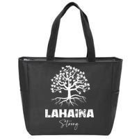 Maui Hawaii Strong Maui Wildfire Lahaina Survivor Zip Tote Bag