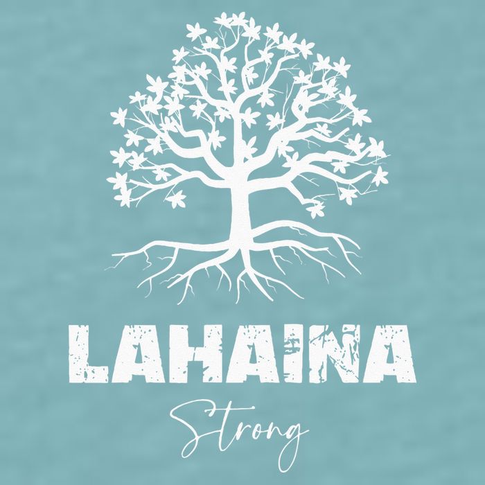 Maui Hawaii Strong Maui Wildfire Lahaina Survivor Sueded Cloud Jersey T-Shirt