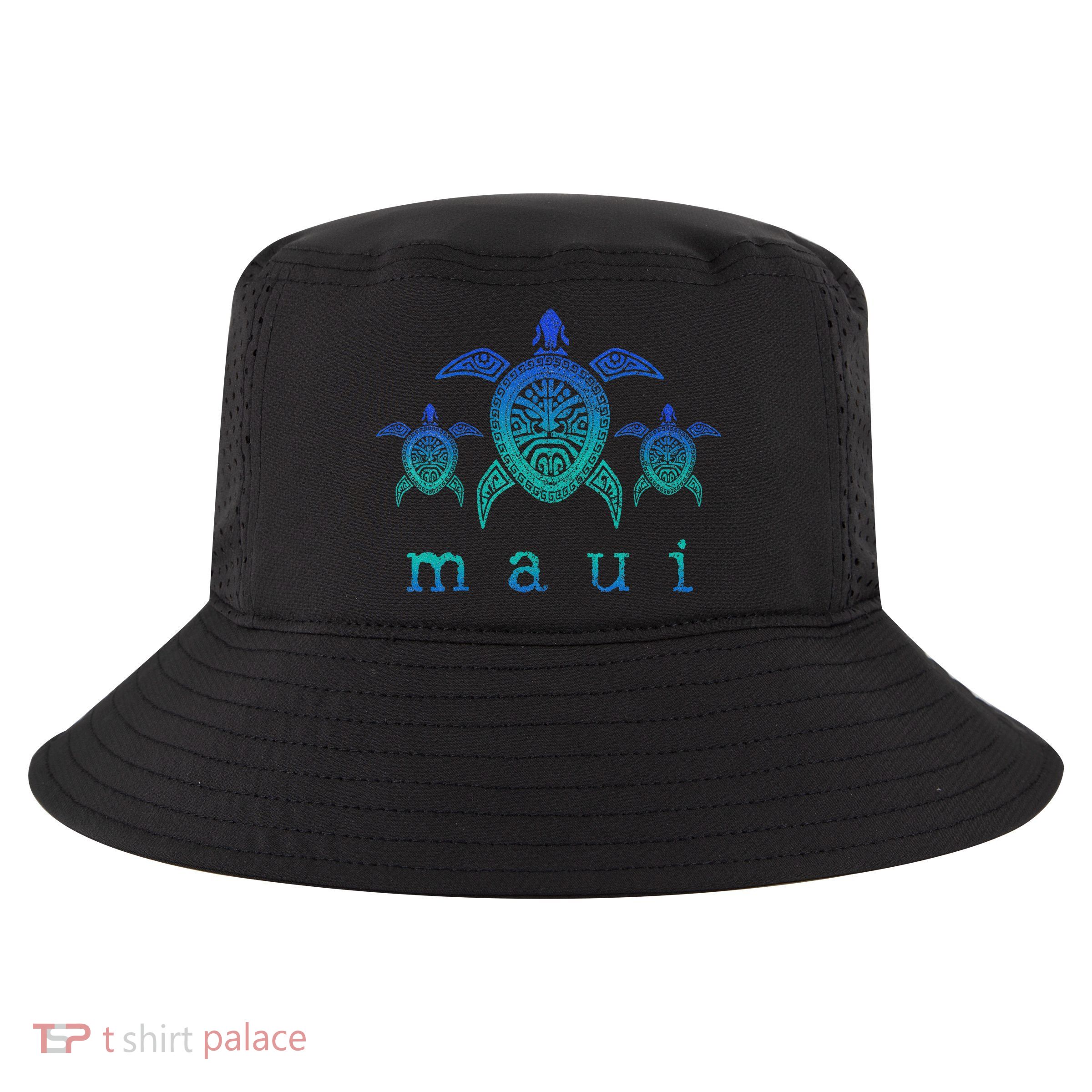 Maui Hawaii Sea Turtles Hawaiian Scuba Diving Souvenir Cool Comfort Performance Bucket Hat