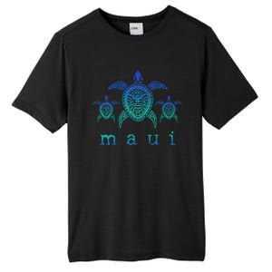 Maui Hawaii Sea Turtles Hawaiian Scuba Diving Souvenir Tall Fusion ChromaSoft Performance T-Shirt