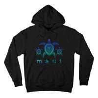 Maui Hawaii Sea Turtles Hawaiian Scuba Diving Souvenir Tall Hoodie