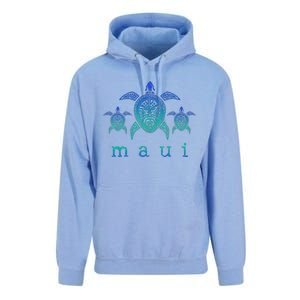 Maui Hawaii Sea Turtles Hawaiian Scuba Diving Souvenir Unisex Surf Hoodie